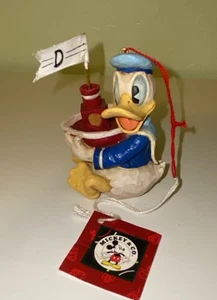 Midwest of Cannon Falls Mickey & Co. Donald Duck with Toy Boat Ornament - Picture 1 of 9