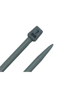 Ferri per lavori a maglia cm 40 alluminio N 7 knitting needles 7040 - Imagen 1 de 1