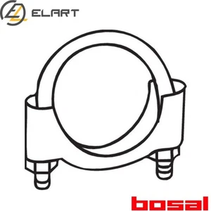 CLAMP EXHAUST SYSTEM 250-254 FOR RENAULT LAGUNA/I/Grandtour MEGANE/Coach/III 33 - Picture 1 of 9