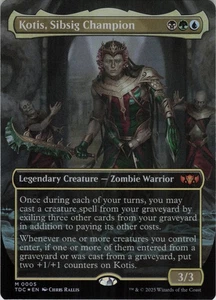 Kotis, Sibsig Champion (Borderless) M Commander: Tarkir: Dragonstorm 5 NM  MTG - Picture 1 of 2