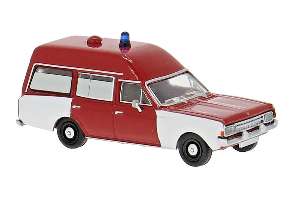 BREKINA 20675 Opel Rekord C Giappone, Rosso/Bianco, 1968, Drk, H0, Nuovo 2025 - Immagine 1 di 1