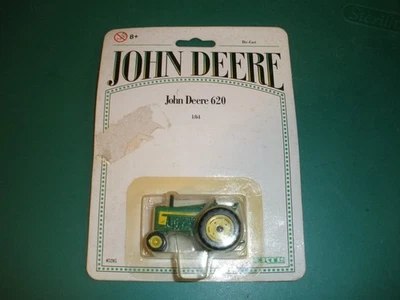 John Deere 1/64 - 620 Tractor - ERTL Diecast Tractor - #5205 on Bad Card - Image 1 of 3