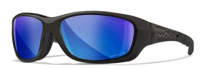Wiley X Lunettes Polarisantes Gravity Captivate Blue Mirror/Black Crystal Frame - Imagen 1 de 1