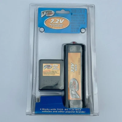 Vtg 2004 TYCO RC 7.2v (NiCd) BATTERY & CHARGER SET  - NEW! - ORIGINAL PACKAGING! - Image 1 of 3