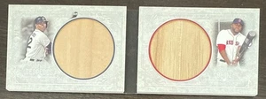 David ORTIZ Yoenis CESPEDES🔥2015 Topps Museum Doble Jumbo BAT Reliquia Folleto 1/5 - Imagen 1 de 7