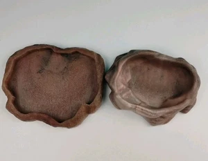 ZooMed Reptilien Futter/Wasser Geschirr FD & WD-30 Medium Menge 2 Repti Rock  - Bild 1 von 9