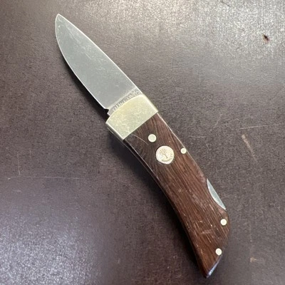 Cuchillo Boker Gent's | Solingen | Cuchillo de bolsillo plegable con bloqueo | Mangos de palo de rosa Foto 1 de 4