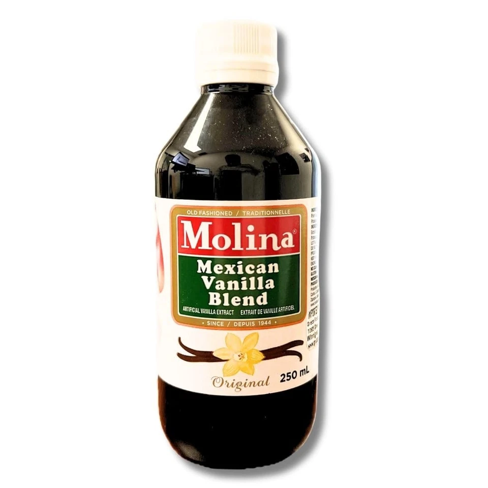 Molina Mexican Vanilla Blend 8.3 FL Oz 250 Ml Good Till Sept 2016