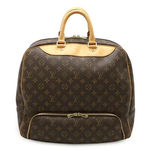 Louis Vuitton Travel Duffle Bag Leather Brown Evasion 38.5x38x23cm pre-owned - Picture 1 of 9