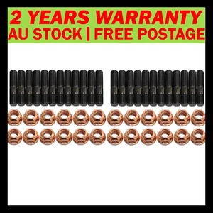 24 Pcs M10x1.5x45mm High Tensile Stud Kit for Manifold & Turbo - Picture 1 of 6