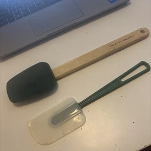 Espátulas de silicona de goma Hamilton Beach y glaseado plástico Fuller Brush Co de colección - Imagen 1 de 14