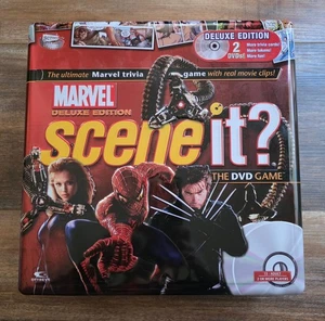 Marvel Deluxe Edition Scene It DVD Trivia Board Game - Picture 1 of 5