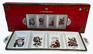 Portmeirion Studio Eine Weihnachtsgeschichte Susan Winget Vier-Abschnitt-Server 353558 - Bild 1 von 11