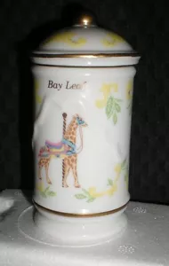 1993 Lenox Collection Spice Carousel Jar – Fine Porcelain – Bay Leaf - Picture 1 of 3