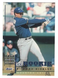 1998 Leaf Rookies and Stars Baseball Card #231 Richard Hidalgo Astros - Picture 1 of 2