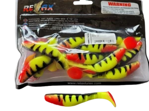 10 x RELAX GOMA FISH RIPPER - KOPYTO - 11,5 CM ¡ÉXITO EN ESTADOS UNIDOS!!! - Imagen 1 de 21
