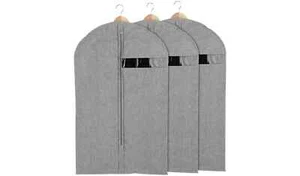 Paquete de 3 fundas protectoras de ropa de viaje para portadores de traje Habitat 9485688 - Imagen 1 de 6