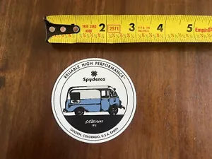 Spyderco Spyder Co Reliable High Performance Van Sticker/Decal Approx 3” New