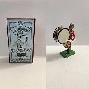 BATERISTA BAJO BRITÁNICO 5937 COLECCIONISTAS CLUB SHERWOOD FORESTERS JUGUETE SOLDADO 214 - Imagen 1 de 12