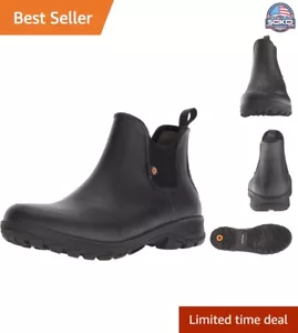 Waterproof Men's Rain Boot - Rebound Cushioning & Slip Resistant Outsole - Picture 1 of 9