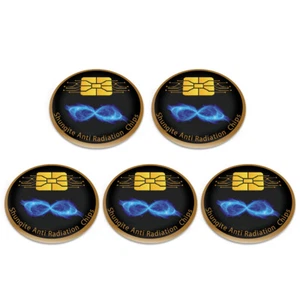 5 Pcs Cell Phone Protection Neutralizers Stickers Quantum Anti Radiation Shield - Zdjęcie 1 z 9