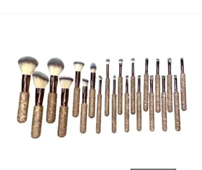 VIRAL Glitz & Glam 26 Piece Rhinestone Gems Makeup Brushes NO BOX FREE SHIP  - Image 1 of 2