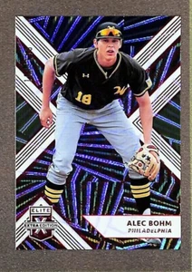 2018 Panini Elite Extra Edition #3 Alec Bohm RC Aspirations Red Parallel SP /150 - Picture 1 of 1