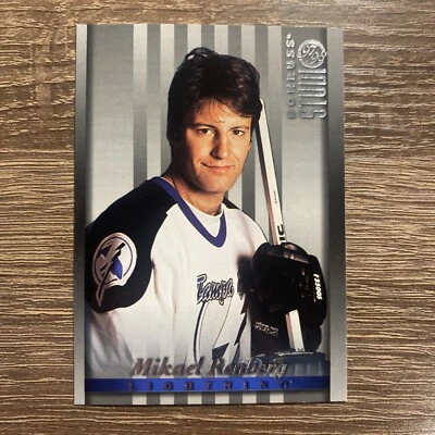 1997-98 Donruss Studio Hockey #49 Mikael Renberg Tampa Bay Lightning - Image 1 of 2