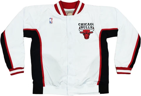 Chicago Bulls Warm Up Retro Jacket Jordan Rodman Pippen Cover