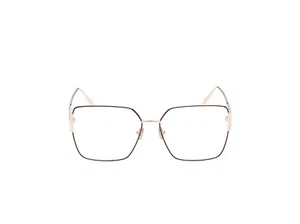 Tod's TO5272 069 Burgundy Gold Metal Butterfly Style Eyeglasses Frame 56-14-140 - Picture 1 of 3