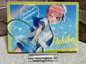 The Quintessential Quintuplets Ichika Sailor Costume Plastica Mini Desk-Pad G... - Foto 1 di 4