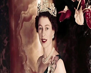Queen Elizabeth 8 x 10 Imagen Impresión Artística Fotografía Foto de la realeza británica a737 - Imagen 1 de 3