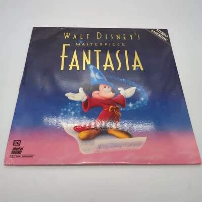 Walt Disney Fantasia Laserdisc LD Digital Sound Dolby Surround Closed Caption - Image 1 of 4
