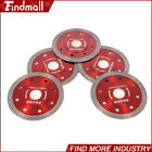 Lames de scie en porcelaine diamant mince sec humide Findmall 4 pouces roue de coupe en céramique