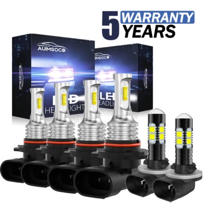 Faro LED Hi Lo para GMC Sonoma 1998-2001 2002 2003 2004 bombilla antiniebla Foto 1 de 4