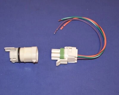 Conector y arnés de caja cuadrada de 3 clavijas de transmisión GM 700R4 2004R TH250 TH350C Foto 1 de 4