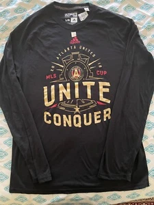 Camiseta ADIDAS para hombre Atlanta United FC 2018 MLS Cup Champions tren manga larga - Imagen 1 de 6