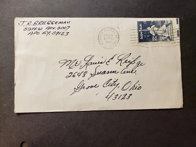 APO 09123 SPANGDAHLEM, GERMANY 1983 Air Force Cover 52 TFW - Image 1 of 2