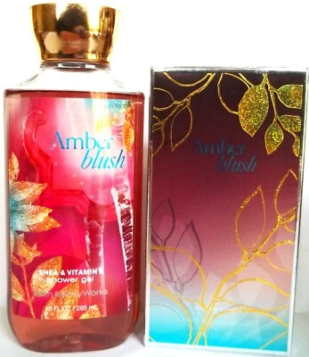Bath Body Works AMBER BLUSH Eau De Toilette EDT 2,5 oz. & Gel de ducha 10 oz, NUEVO Foto 1 de 4