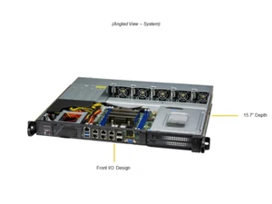 Servidor SuperMicro SYS-110D-14C-FRDN8TP 1U redundante 600 W - Imagen 1 de 1