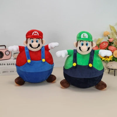 Super Mario Bros Wonder Plush Balloon Mario Luigi Stuffed Doll Toys Kids Gifts - Image 1 of 4