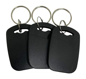 25 DoorKing® DK Prox® Compatible Fobs -- Black Rectangle - Picture 1 of 4