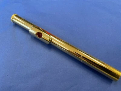 Nueva JUNTA DE CABEZA DE FLAUTA MIYAZAWA - MZ10/.958 PLATEADA con BAÑADO EN ORO COMPLETO Envío GRATIS Foto 1 de 4