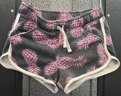 Pantalones Cortos Niñas S 7/8 Justice Púrpura Piña  Foto 1 de 3