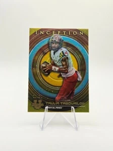 Taulia Tagovailoa 2023 Bowman Inception RC Gold SP /50 #19 Maryland - Picture 1 of 2