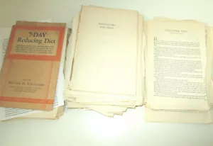 ANTIQUE PAPER LOT pages books ephemera papers vintage mid-century TLC huge set - Picture 1 of 3