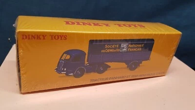 DINKY TOYS ATLAS REEDICIÓN 32AB AZUL SNCF PANHARD SEMI REMORQUE SELLADO COMO NUEVO EN CAJA Foto 1 de 4