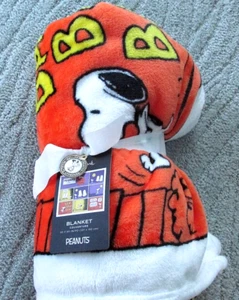 Hallmark Peanuts Gang & Snoopy Halloween Decke/Überwurf 50"x60" Neu 2022 - Bild 1 von 2