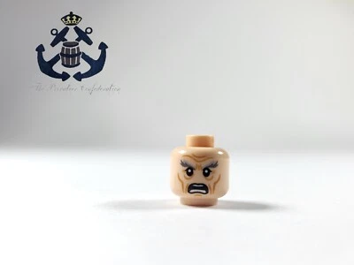 LEGO Señor de los Anillos / Hobbit Minifigura Cabeza Gandalf Sonrisa, Enojado 3626cpb0937 Foto 1 de 2