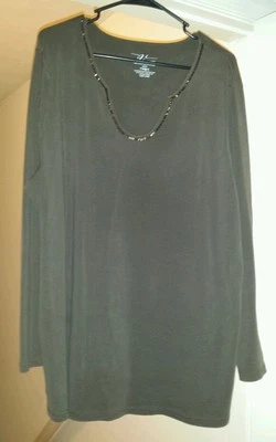 Venezia женская рубашка блузка размер 22/24 22W/24W коричневый - Изображение 1 из 3